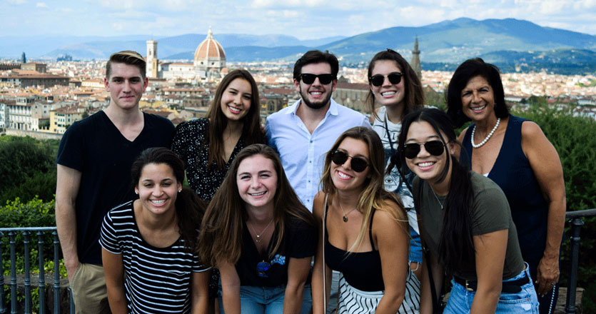 Ƶ international program students abroad in Florence, Italy